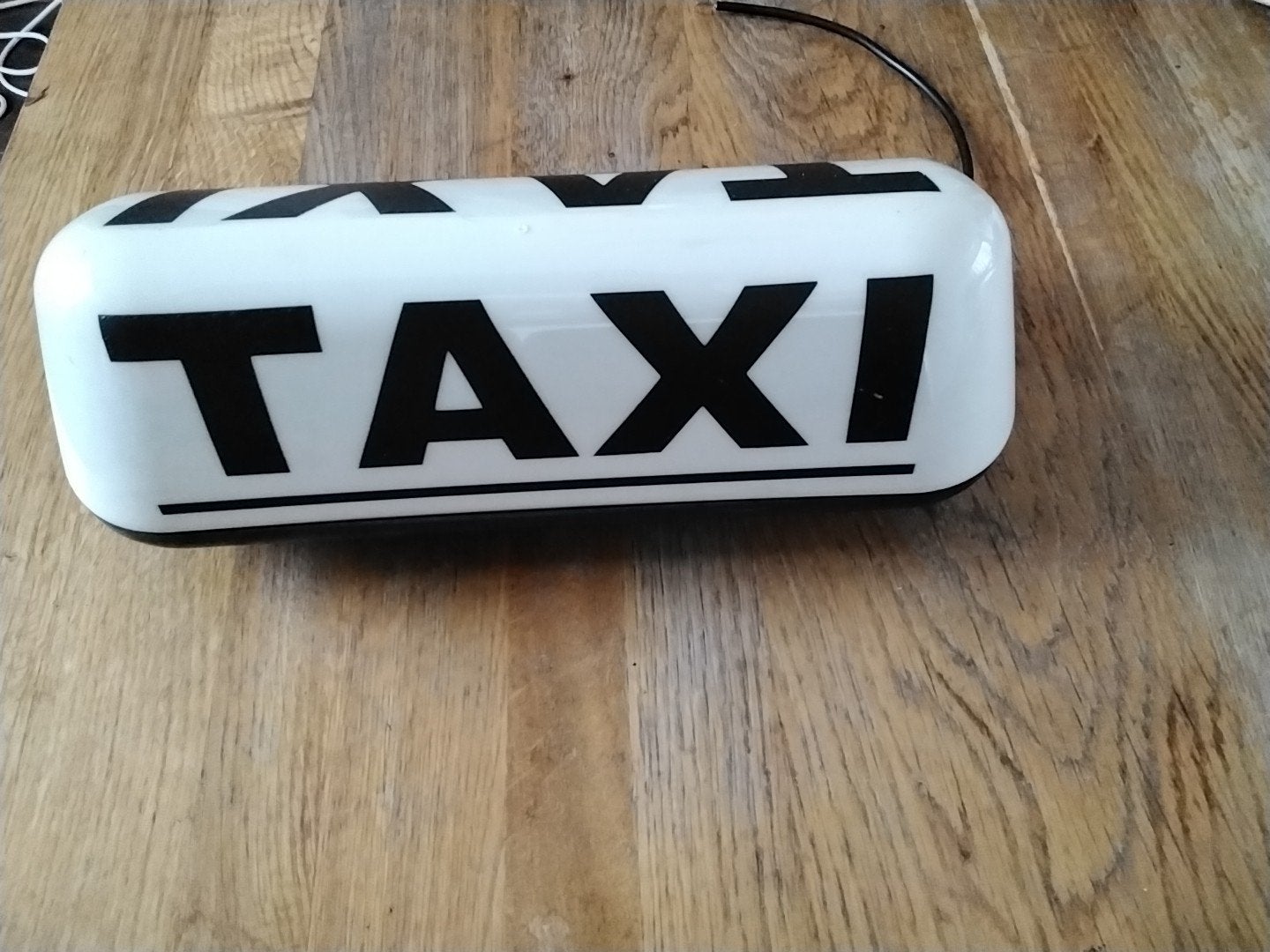 Taxi bord met led verlichting, Ophalen of Verzenden, Nieuw