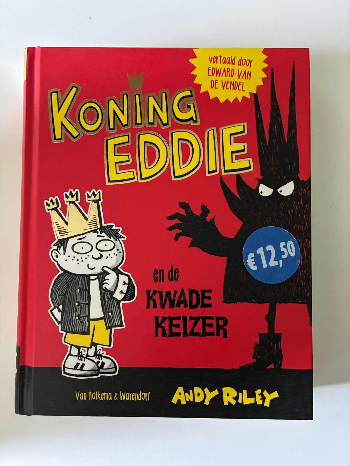 Koning Eddie en de Kwade Keizer - Andy Riley, Boeken, Ophalen of Verzenden, Zo goed als nieuw, Fictie