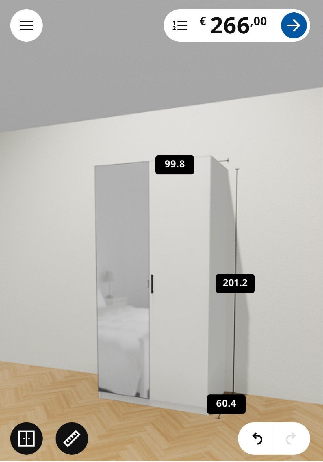 IKEA PAX kast - Zo goed als nieuw, Ophalen, Overige materialen, Met deur(en), 200 cm of meer