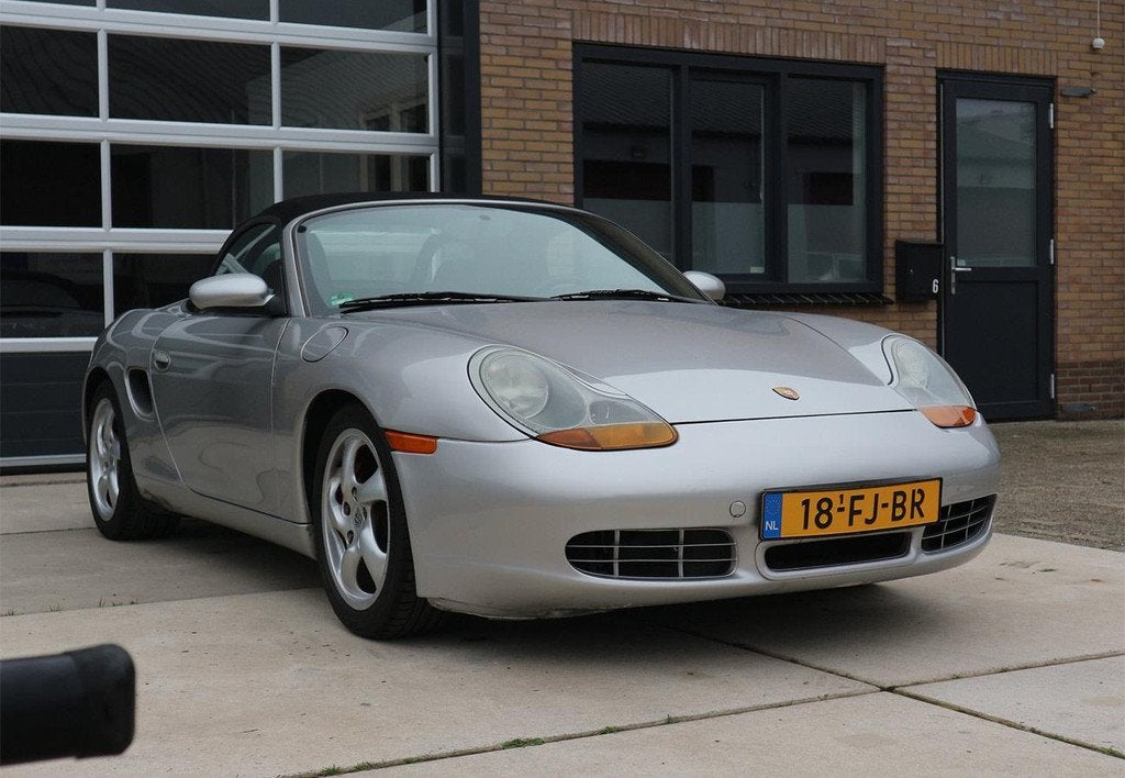 Porsche Boxster S 3.2 incl Hardtop en Nieuwe APK, Auto's, Euro 2, Gebruikt, Zwart, Bedrijf