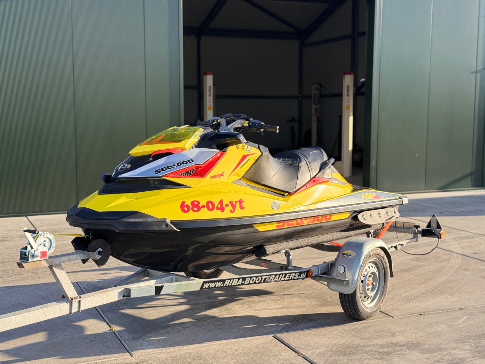 Seadoo RXP 260 RS Geel Super onderhouden met trailer!, Ophalen, Zo goed als nieuw, Benzine, 200 pk of meer