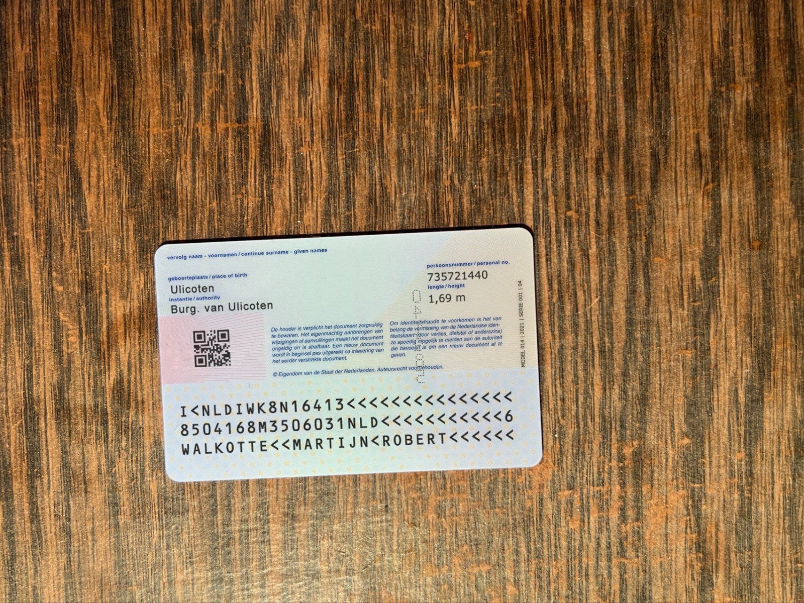 Pas op, Eén persoon, Cadeaubon