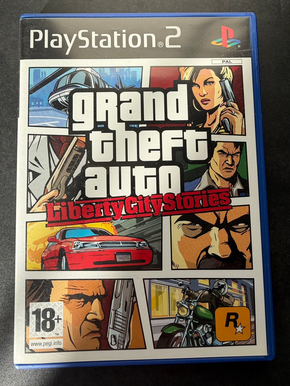 GTA Liberty City Stories PS2 Compleet, Spelcomputers en Games, Avontuur en Actie, Vanaf 18 jaar, Verzenden, 1 speler