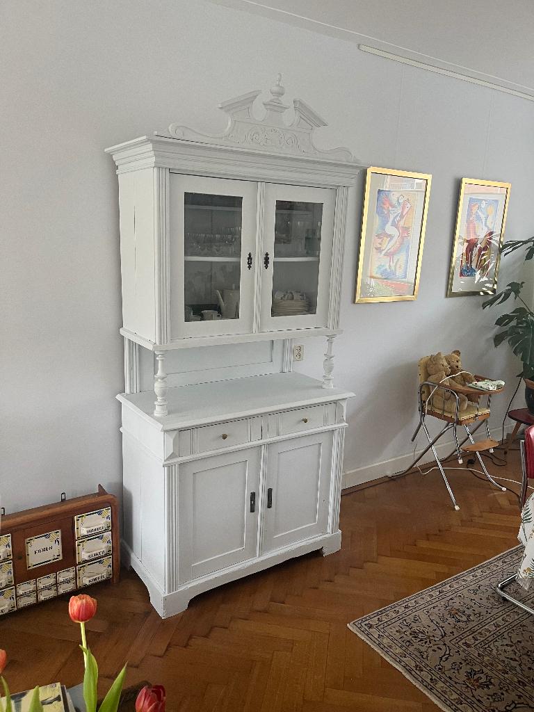Vintage buffetkast met mooie toog, Ophalen, Gebruikt, 100 tot 150 cm, 200 cm of meer