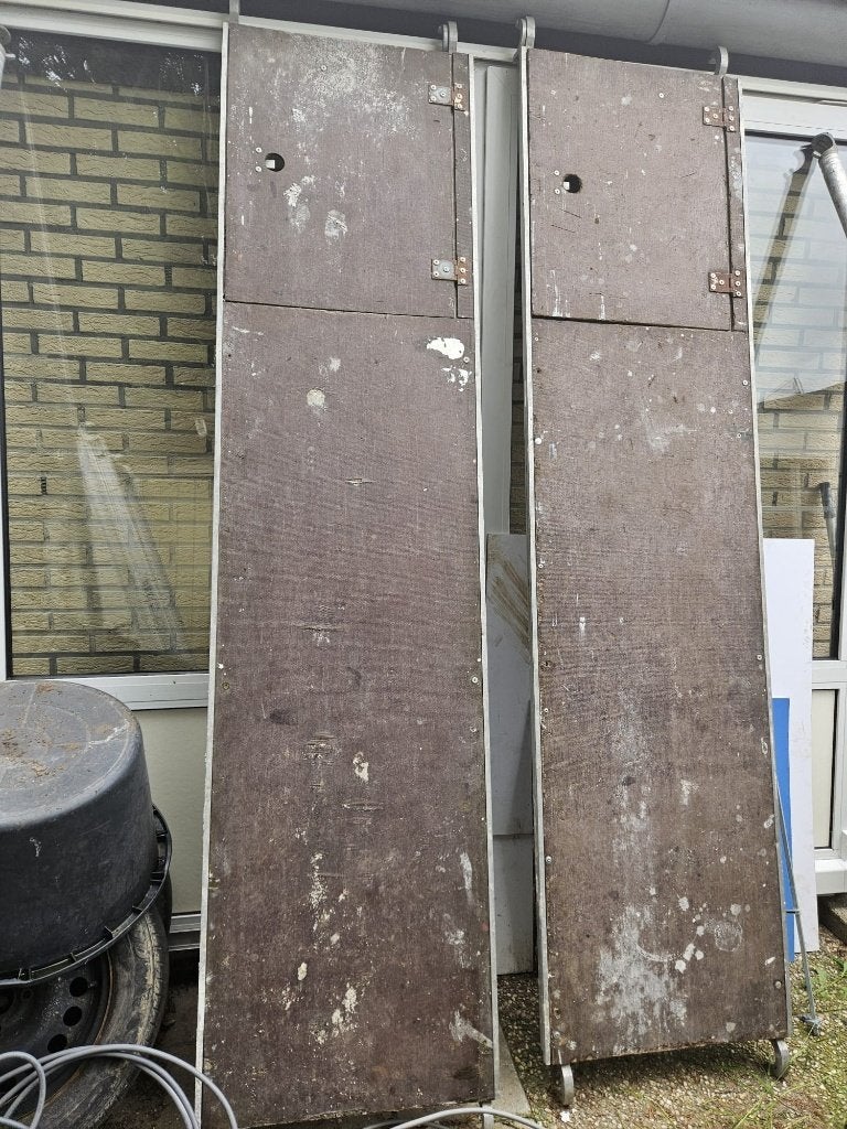 steigerplateau, Doe-het-zelf en Verbouw, Steigers, Ophalen, Gebruikt, Gevelsteiger, Minder dan 2 meter