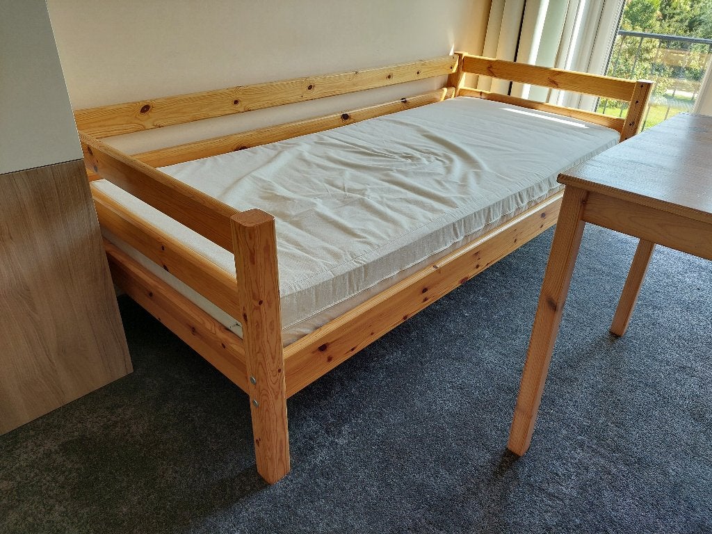 Flexa bed bedbank, Ophalen, Gebruikt, 90 cm, 200 cm