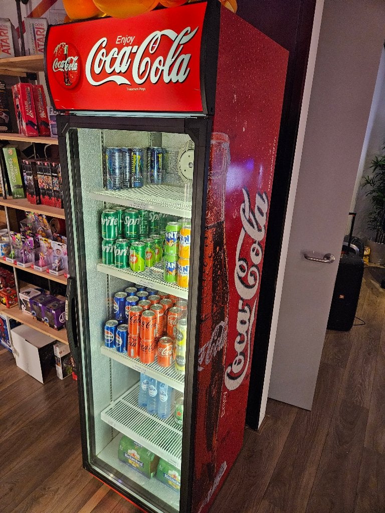 Coca cola koelkast - staand model, Ophalen, 200 liter of meer, 160 cm of meer, 45 tot 60 cm