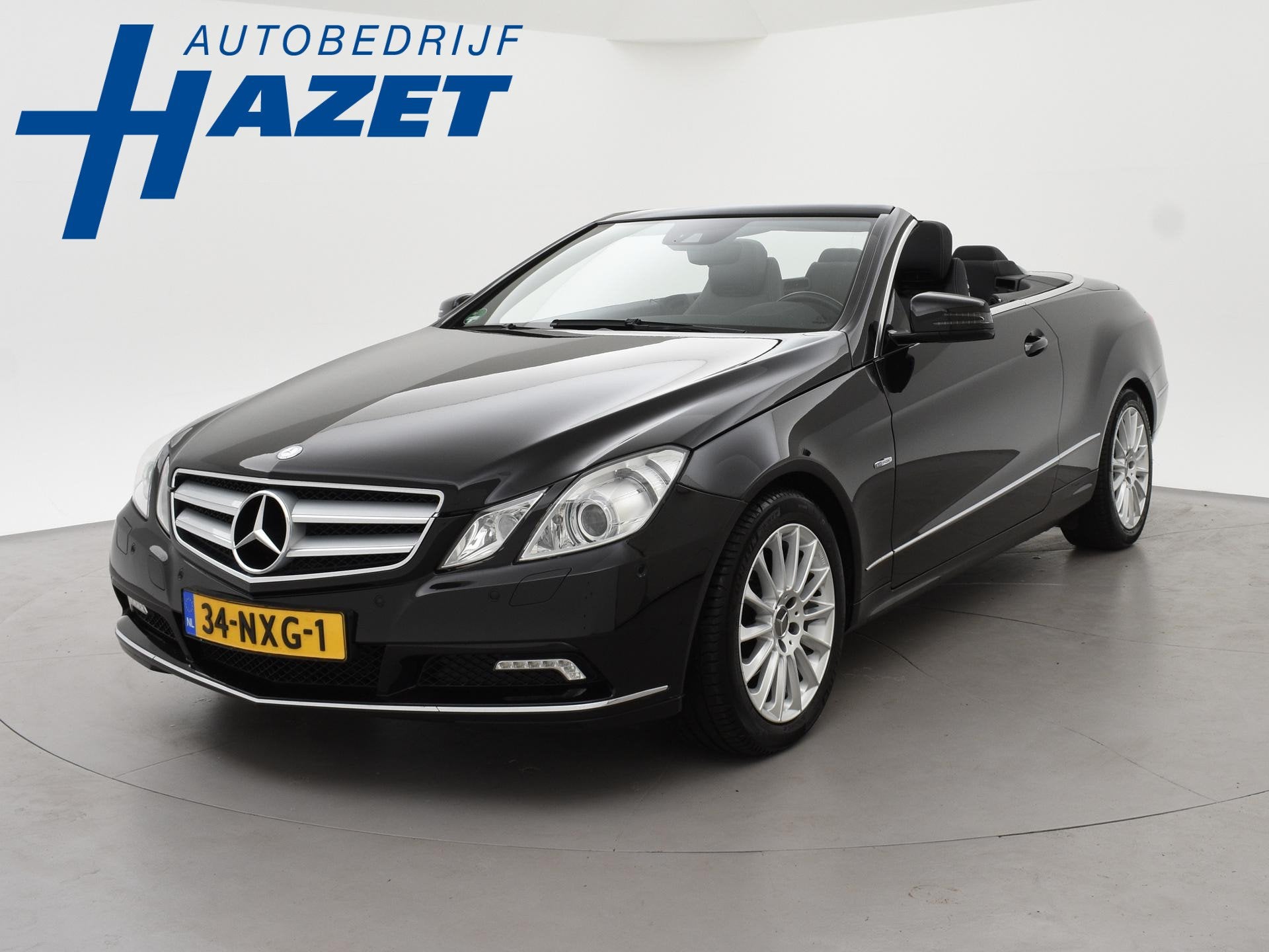 Mercedes-Benz E-klasse Cabrio 250 CGI 204 PK AUT. + AIRSCARF, Auto's, Mercedes-Benz, Euro 5, Cabriolet, 4 stoelen, 1796 cc