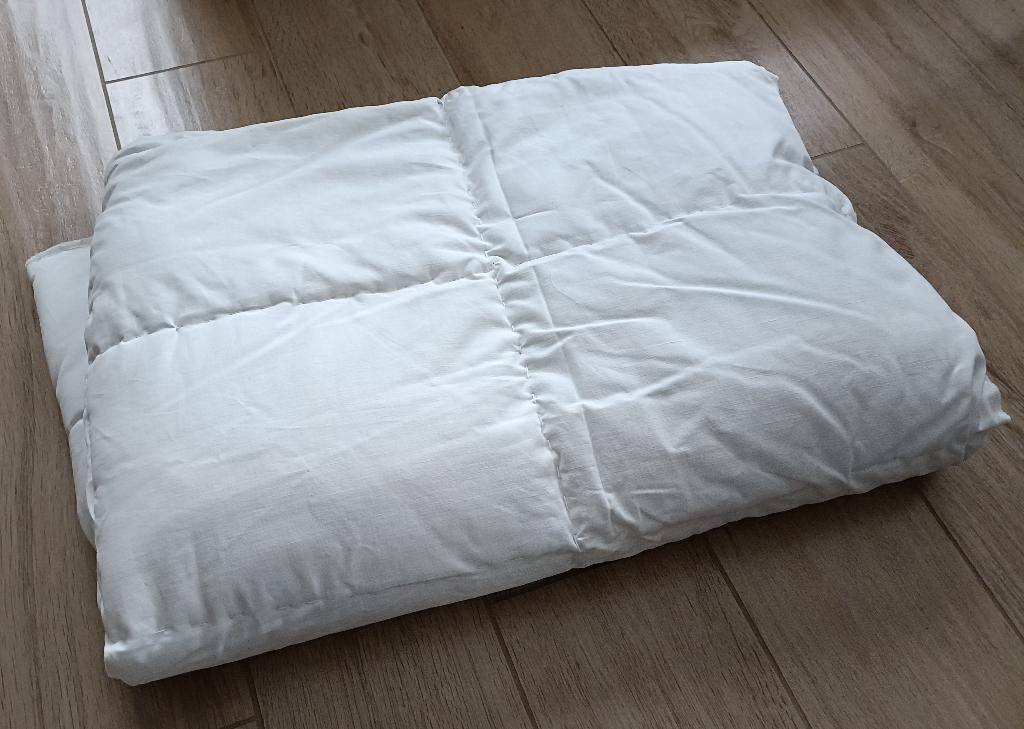 100% ALPACAWOL DEKBED 1.50 x 2.00 hypoallergeen + Cinderella, Eenpersoons, Wit, Nieuw, Ophalen of Verzenden
