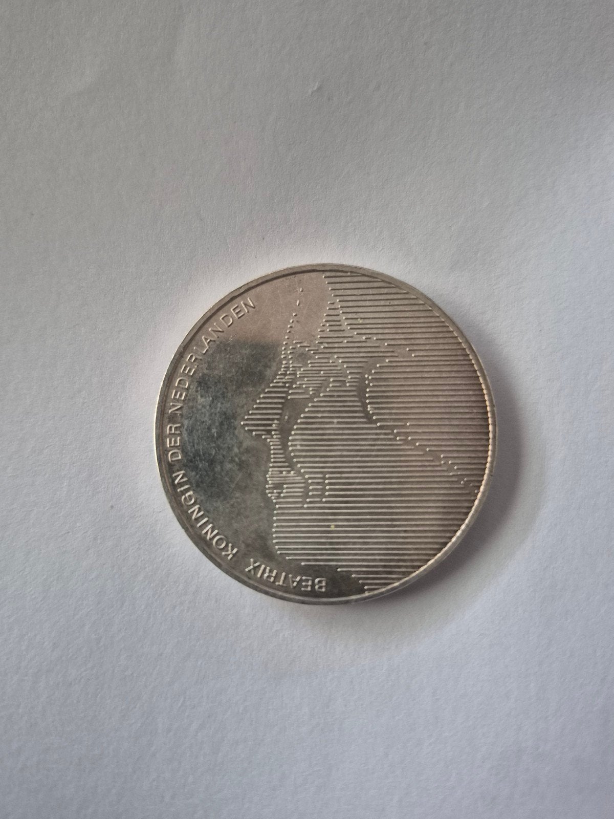 Zilveren 50 Gulden Munt 1984 - Beatrix Willem van Oranje, Koningin Beatrix, Zilver, Ophalen of Verzenden, Losse munt