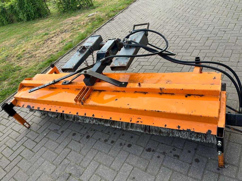 Veegmachine 230CM shovel/heftruck, Zakelijke goederen, Agrarisch | Werktuigen, Ophalen, Werkplaats, Gebouw of Erf