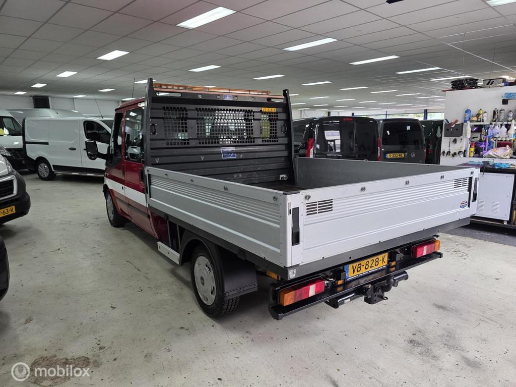Ford Transit 300M 2.2 TDCI Dubbel Cabine Pick-up, Auto's, Euro 5, 125 pk, Gebruikt, 4 cilinders