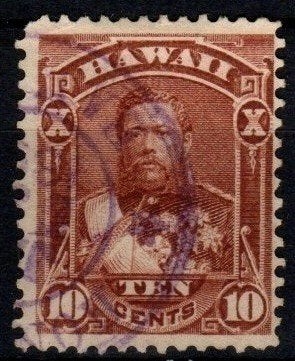 Mooi kavel Hawaii LZB010., Verzenden, Gestempeld, Noord-Amerika