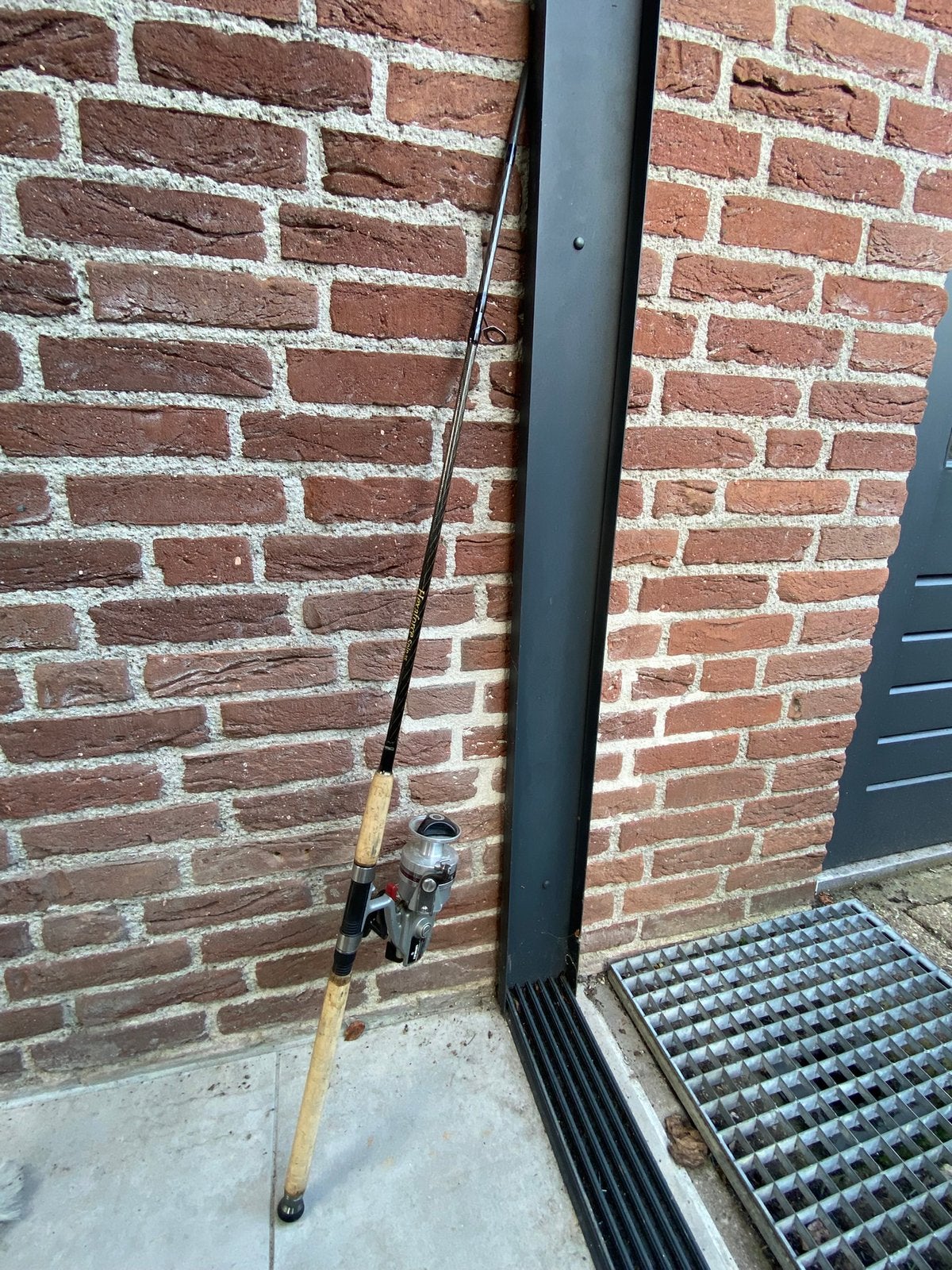Hexaforce Spin 35 hengel met Daiwa 7000C molen, Ophalen, Gebruikt, Werphengel