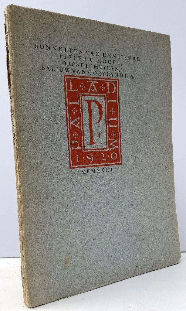  Sonnetten van P.C. Hooft (1923), Ophalen of Verzenden