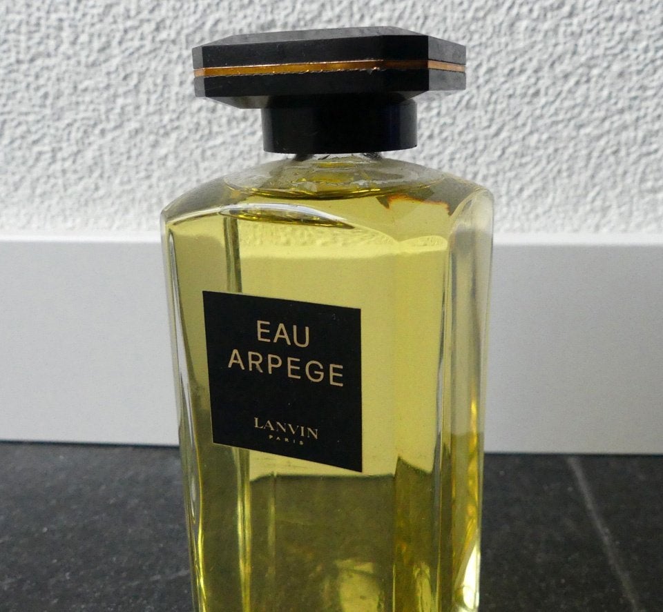 Factice Eau Arpege Lanvin reclamefles etalage display dummy, Ophalen of Verzenden, Zo goed als nieuw, Verpakking