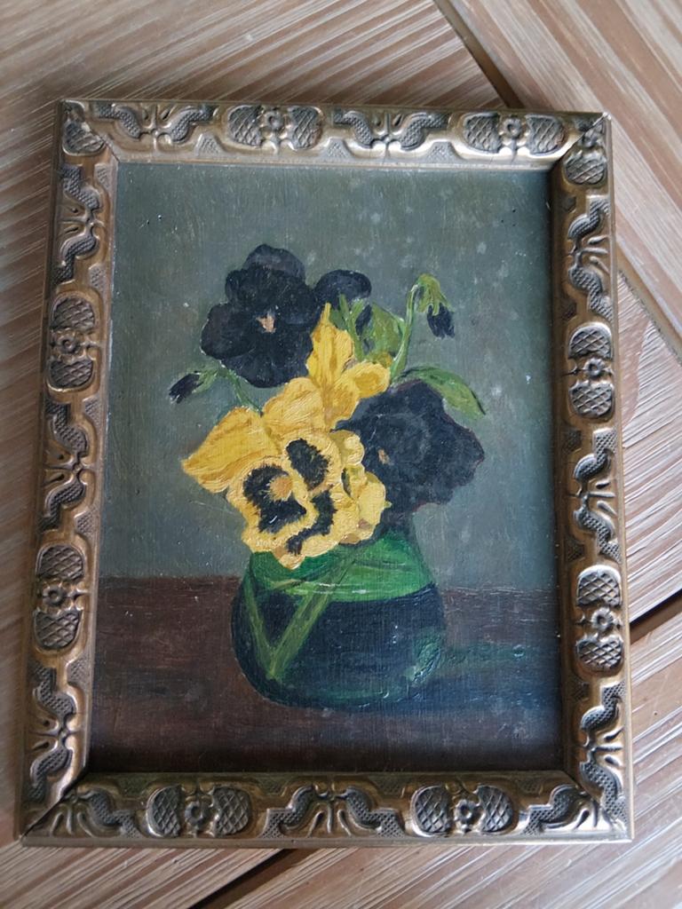 Mooi schilderijtje uit 1930, Antiek en Kunst, Kunst | Schilderijen | Klassiek, Ophalen of Verzenden