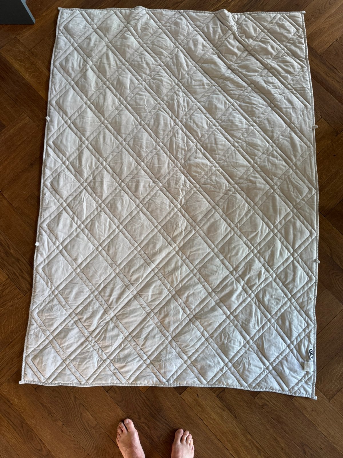 Verzwaringsdeken 130x190cm, Ophalen, Zo goed als nieuw