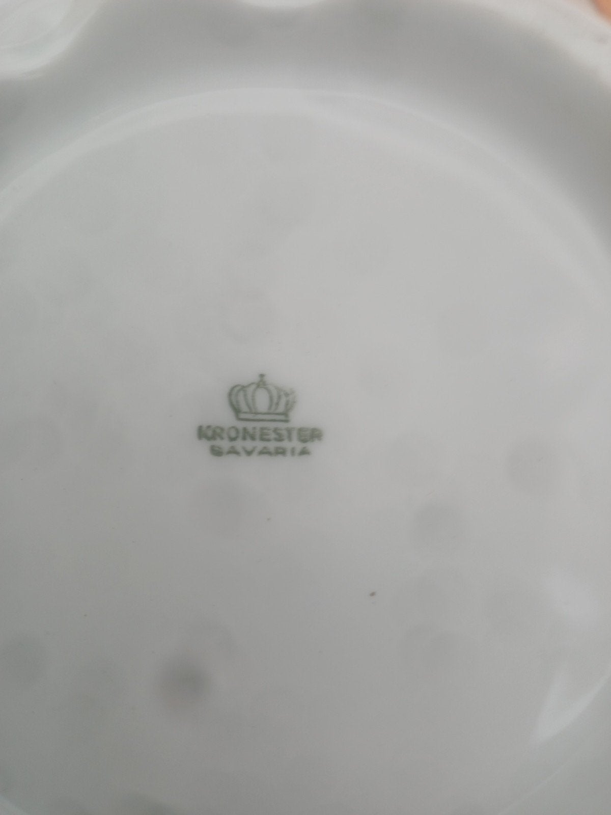 Witte soepterrine van Kronester Bavaria, Ophalen