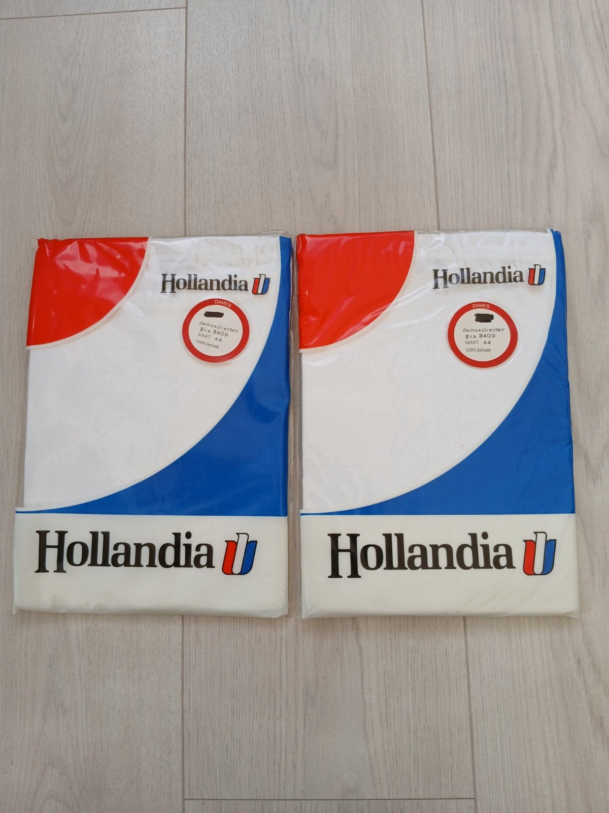 2 Hollandia dames onderbroeken met pijpjes - Maat 44, Kleding | Dames, Hollandia, Ophalen of Verzenden, Wit, Broekje of Short