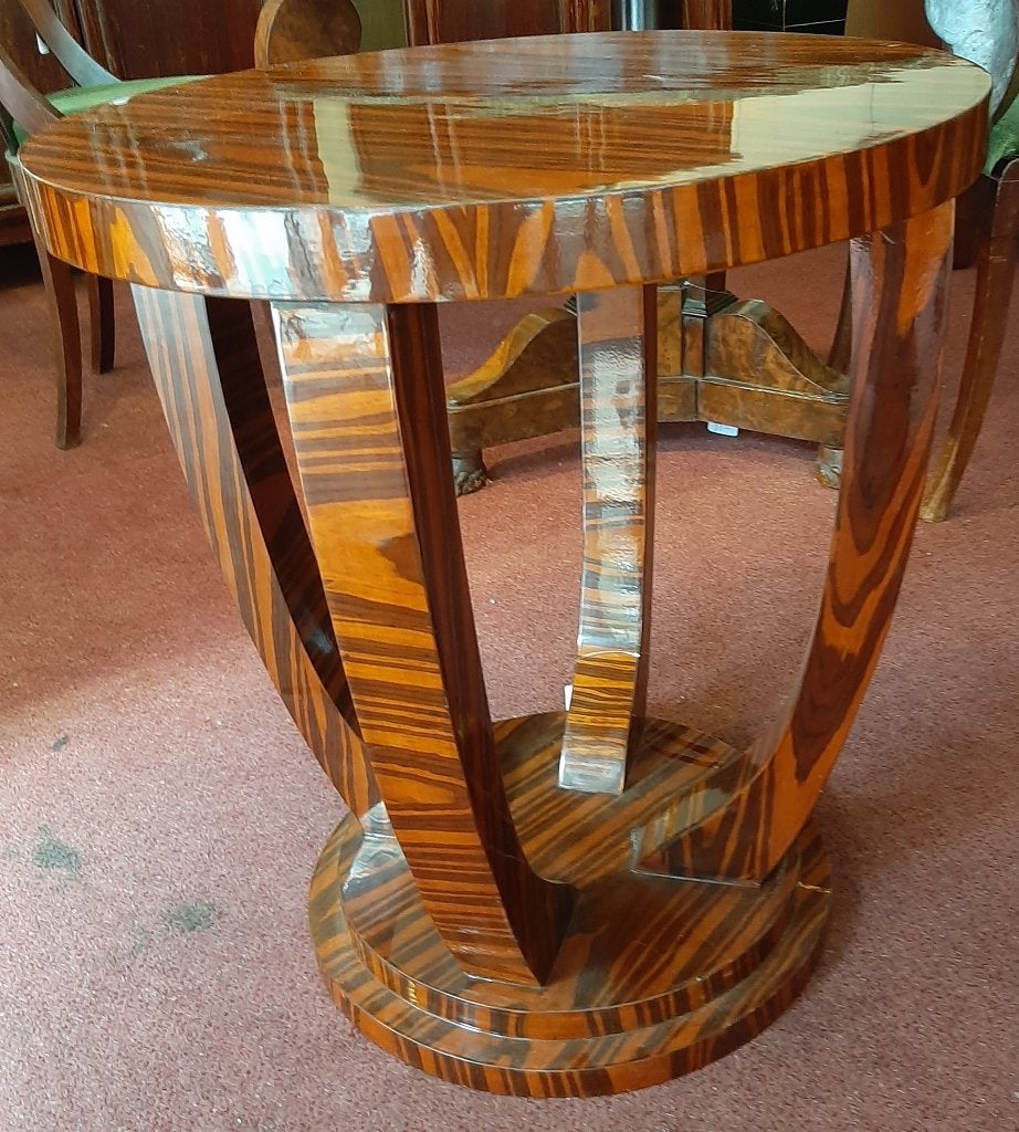 Art Deco stijl palissander tafeltje, Antiek en Kunst, Antiek | Meubels | Kasten, Ophalen of Verzenden