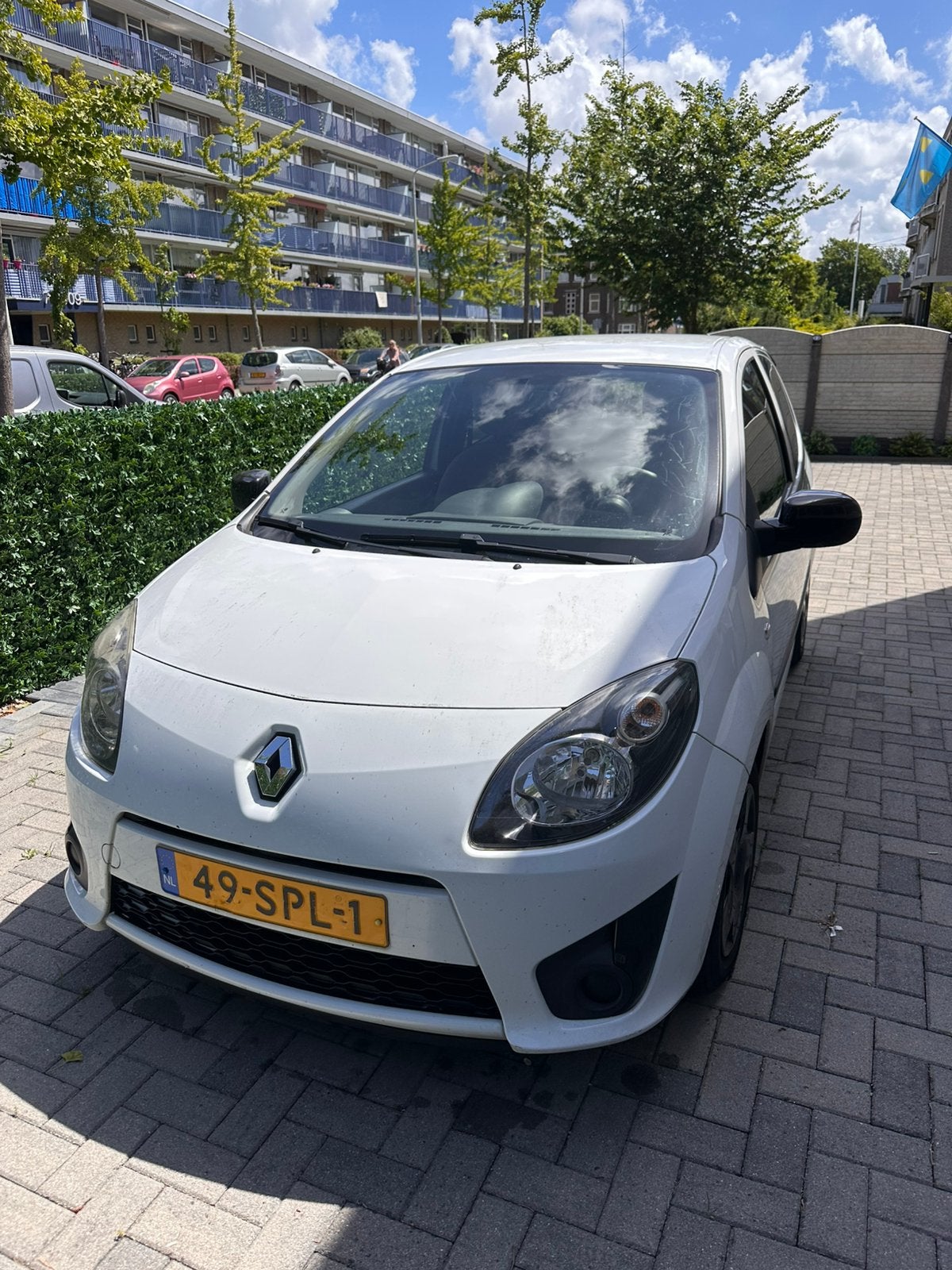 Renault Twingo 1.2 16V 2011 Wit, Auto's, Renault, 839 kg, Twingo, 74 pk, 4 cilinders