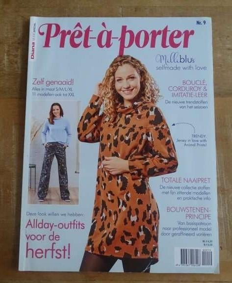 Diana Special Pret-a-porter nr 9 /2019 maat s, m, l, xl, xxl, Hobby en Vrije tijd, Kledingpatronen, Verzenden, Zo goed als nieuw