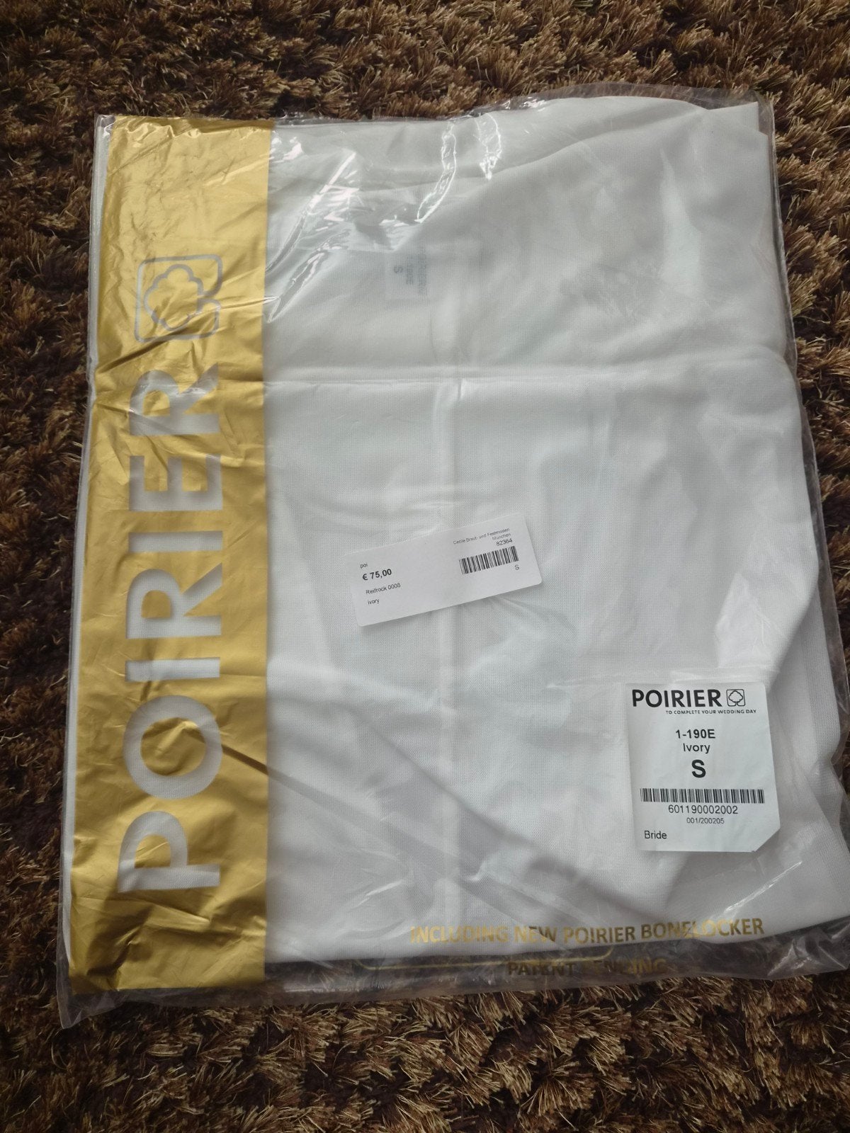 Nieuw onderrok petticoat Poirier trouwjurk s ivory white, Ophalen of Verzenden, Nieuw, Wit, Accessoires