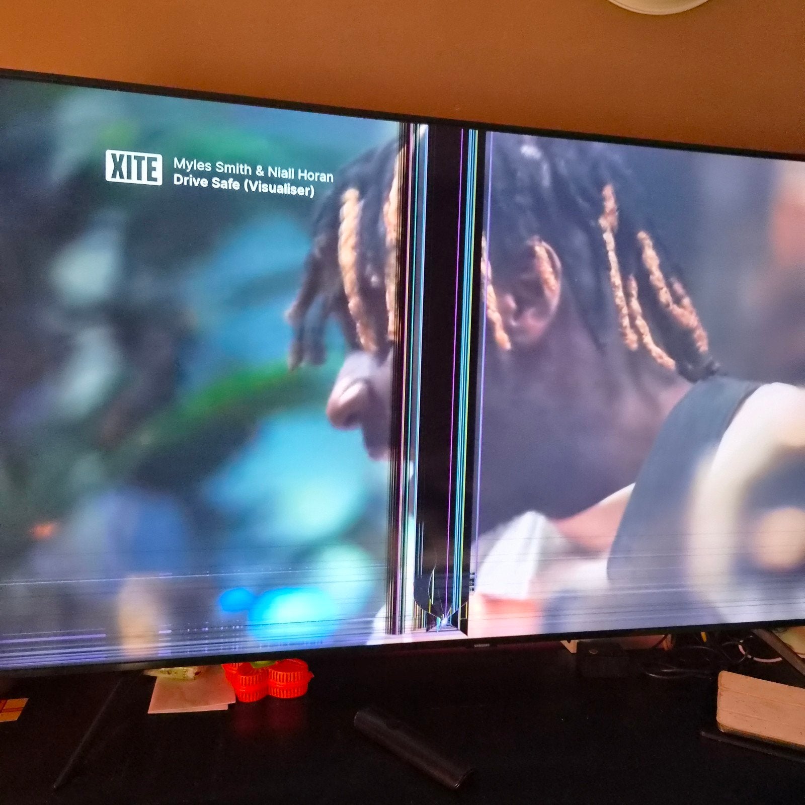 Defecte Smart TV - Onderdelen of reparatie, Audio, Tv en Foto, Televisies, Ophalen, LED, 50 Hz, Samsung