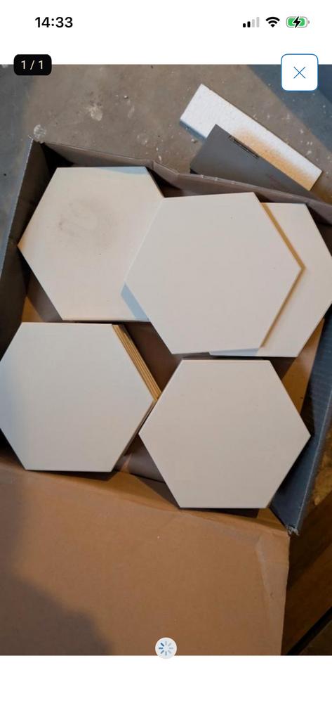 GEZOCHT Winckelmans hexagon 15x15 cm, Ophalen, Minder dan 20 cm, Zo goed als nieuw, Minder dan 5 m²
