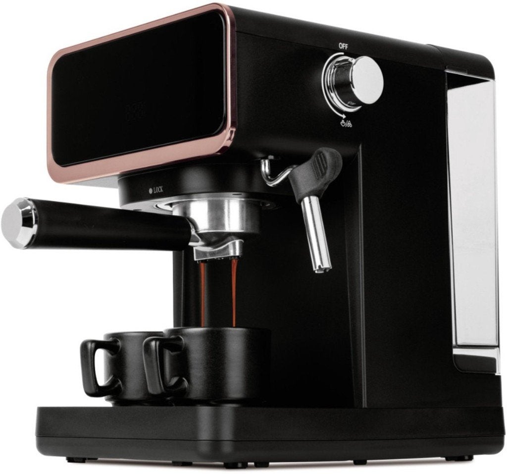 koffie Nieuwe Berlinger Haus espresso machine  KOOPJE, Gemalen koffie, Ophalen of Verzenden, 4 tot 10 kopjes, Afneembaar waterreservoir