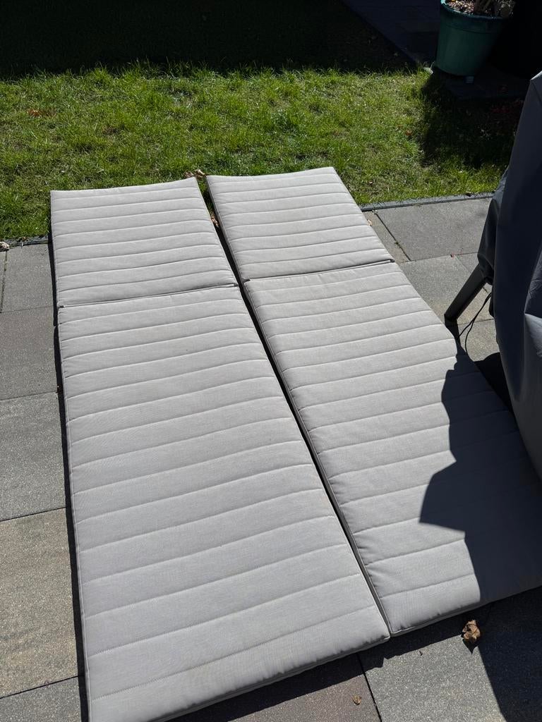 Kussens voor loungebed tuin, Ophalen, Zo goed als nieuw