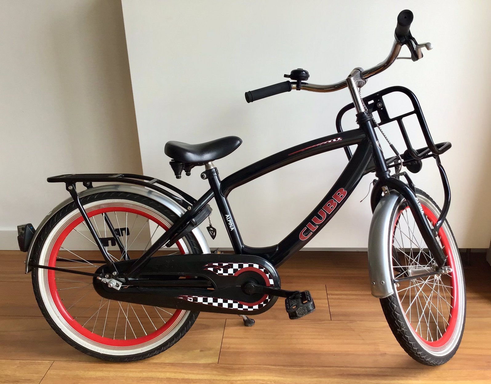 Erg mooie Alpina kinderfiets 20inch, Ophalen, Zo goed als nieuw, Terugtraprem, 20 inch of meer