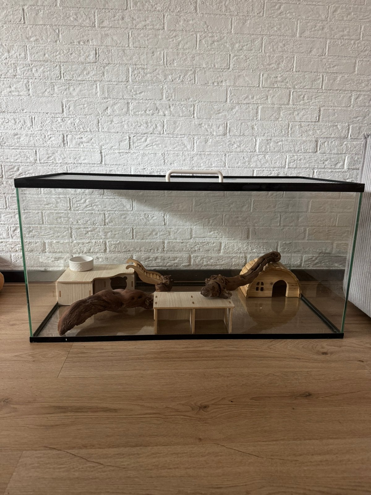 Aquarium/hamster kooi, Dieren en Toebehoren, Ophalen, Gebruikt