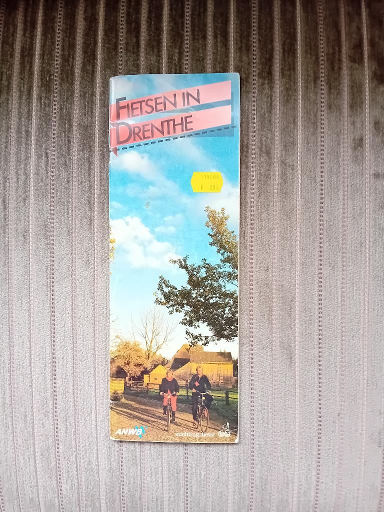 Oude gids - Fietsen in Drenthe - 1985, Ophalen of Verzenden, Gebruikt