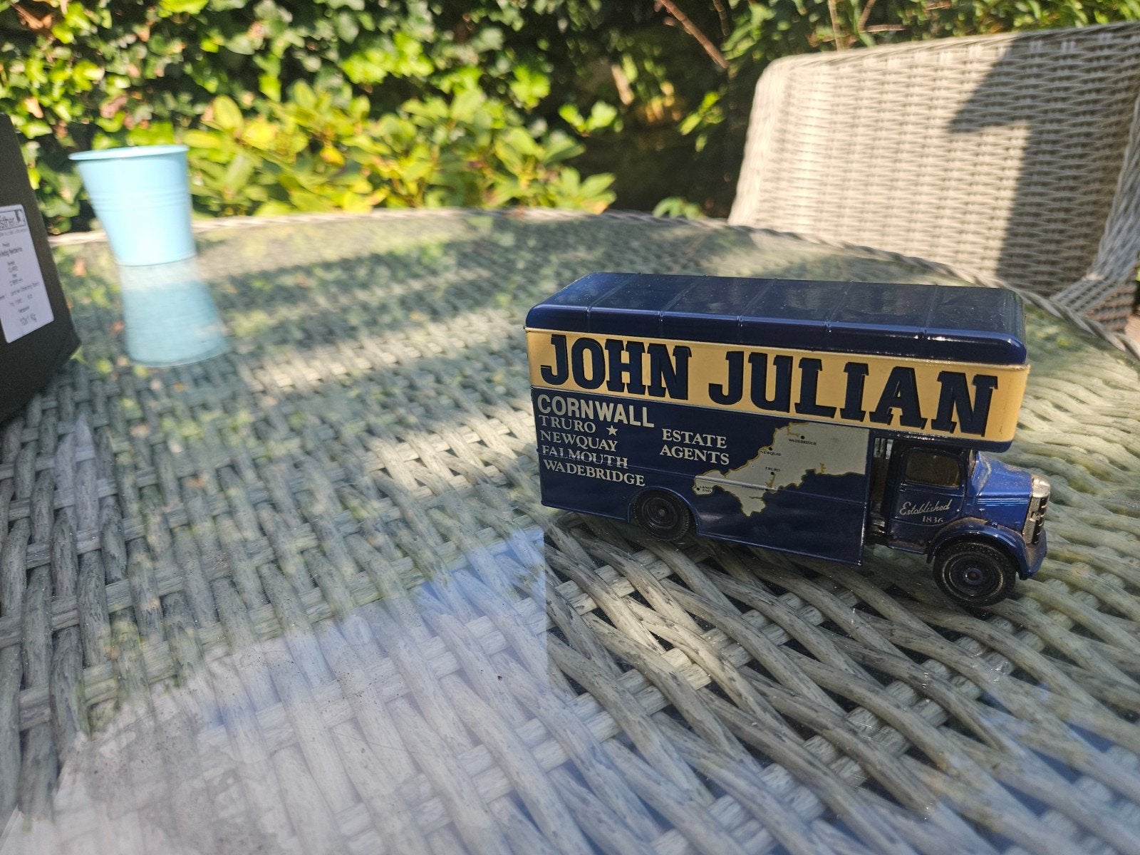 Vintage Matchbox vrachtwagens (2 stuks), Overige merken, Gebruikt, 1:50 of kleiner, Ophalen of Verzenden