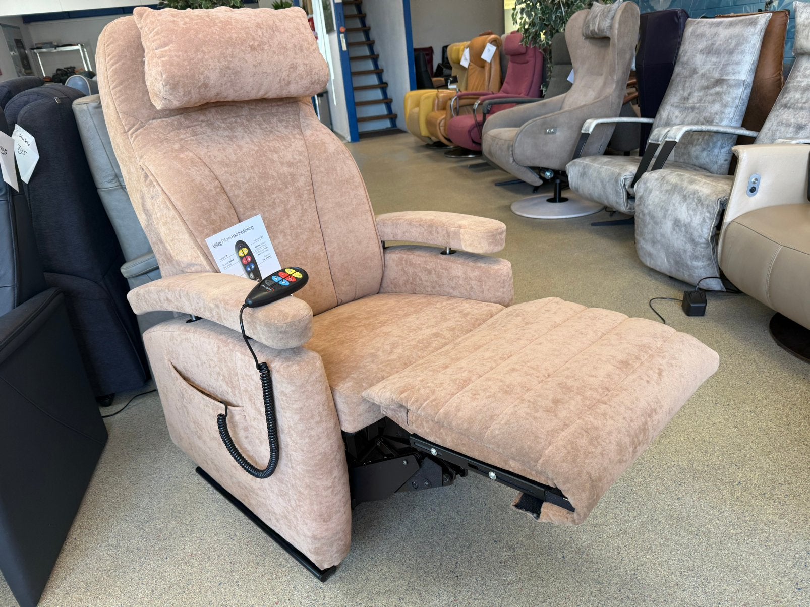 Fitform sta op relax stoel gratis bezorging relaxfauteuil, Ophalen of Verzenden, Zo goed als nieuw, Stof, In meer kleuren alleen Top merken