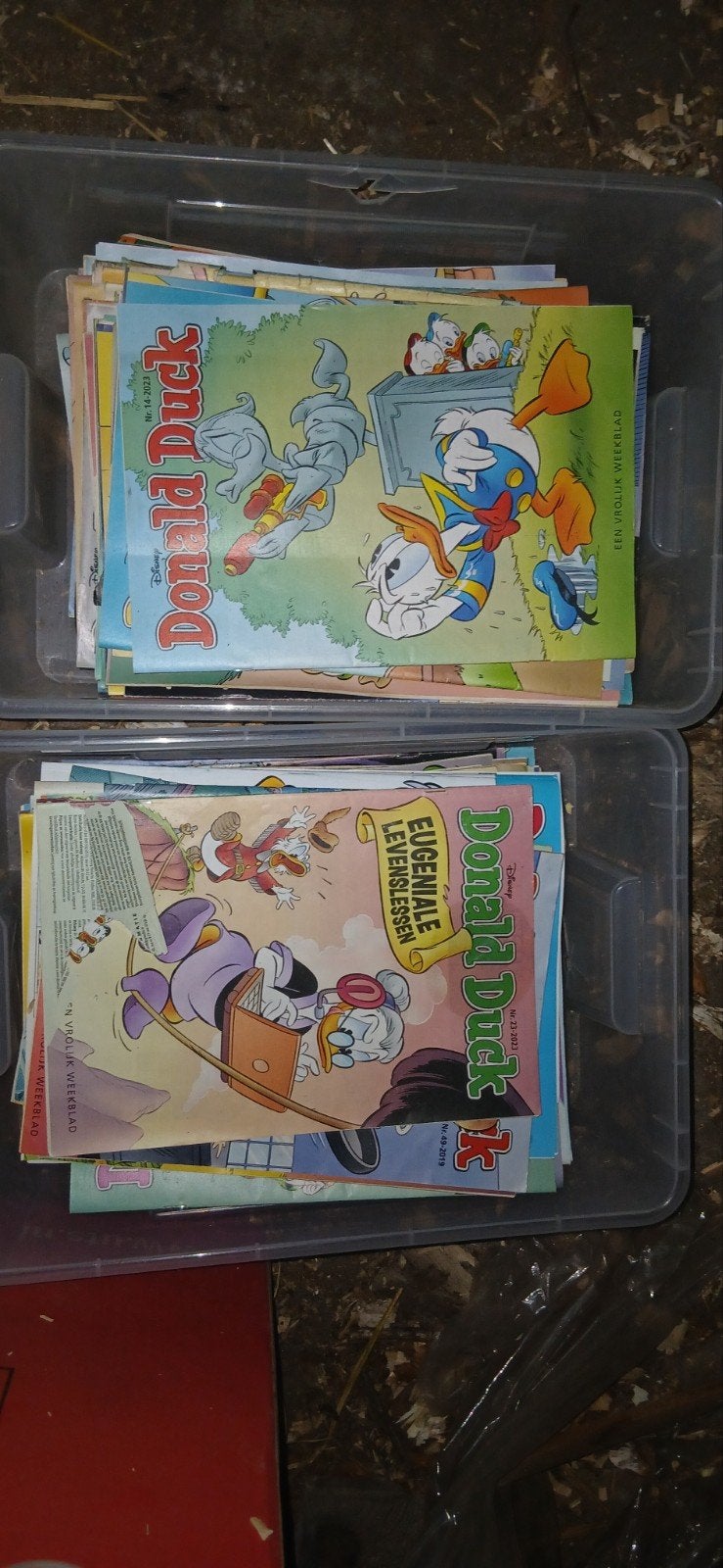 w dozdn donald duck tijdschriften, Ophalen