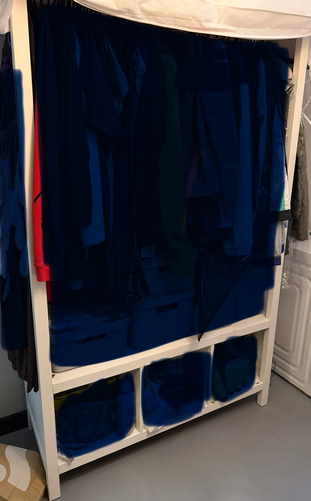 Ikea Hemnes kledingkast, Ophalen, Gebruikt, 100 tot 150 cm, 150 tot 200 cm