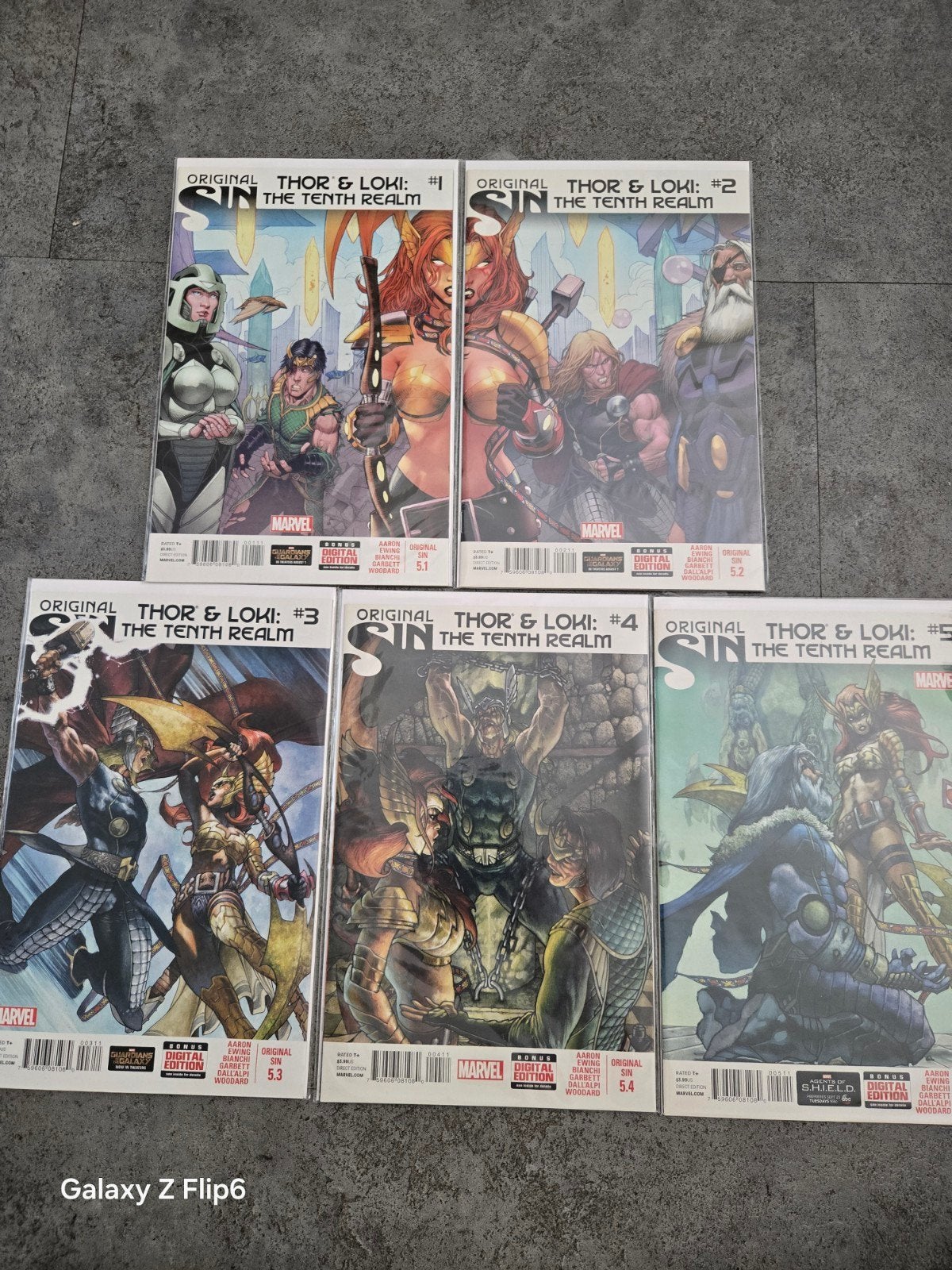 Thor & Loki: The Tenth Realm #1-5 Complete Set Marvel Com, Boeken, Amerika, Jason Aaron, Complete serie of reeks, Ophalen of Verzenden