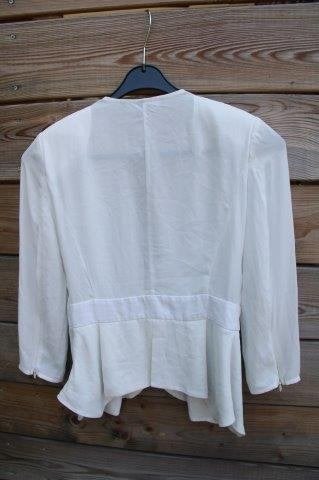 Tuniek offwhite elisabetta franchi mt 40IT (34) Vaste prijs, Elisabetta Franchi, Wit, Ophalen of Verzenden, Zo goed als nieuw