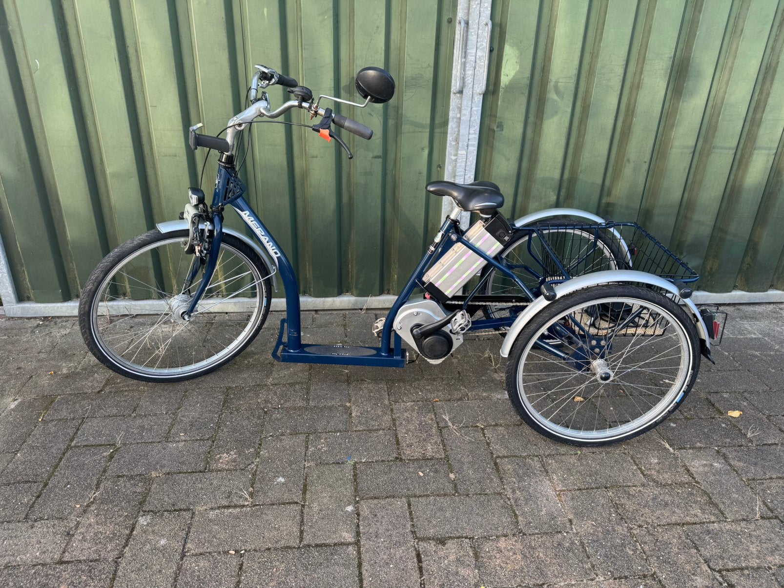 Hulpfiets ( elektrisch) metano bieden, Fietsen en Brommers, Fietsen | Driewielfietsen, Ophalen, Zo goed als nieuw