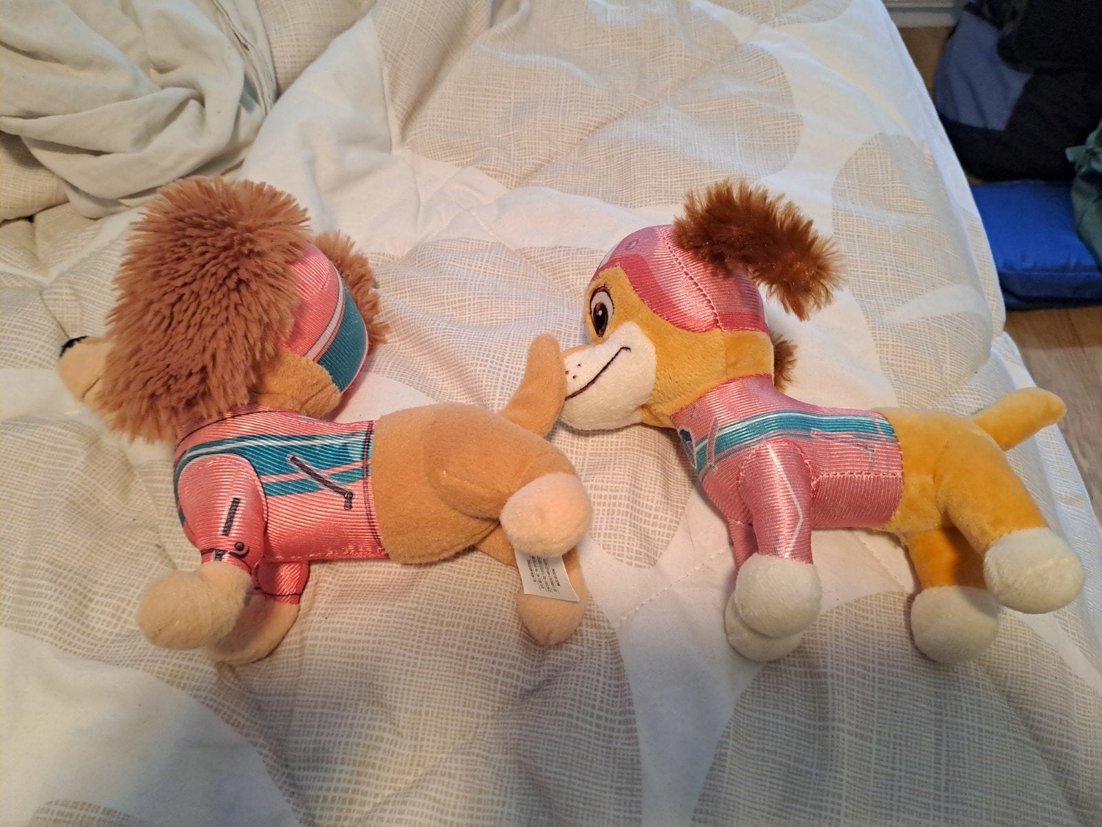2 leuke Paw Patrol Liberty knuffels, Gebruikt, Meerkleurig, Klein (minder dan 20 cm), Paw Patrol