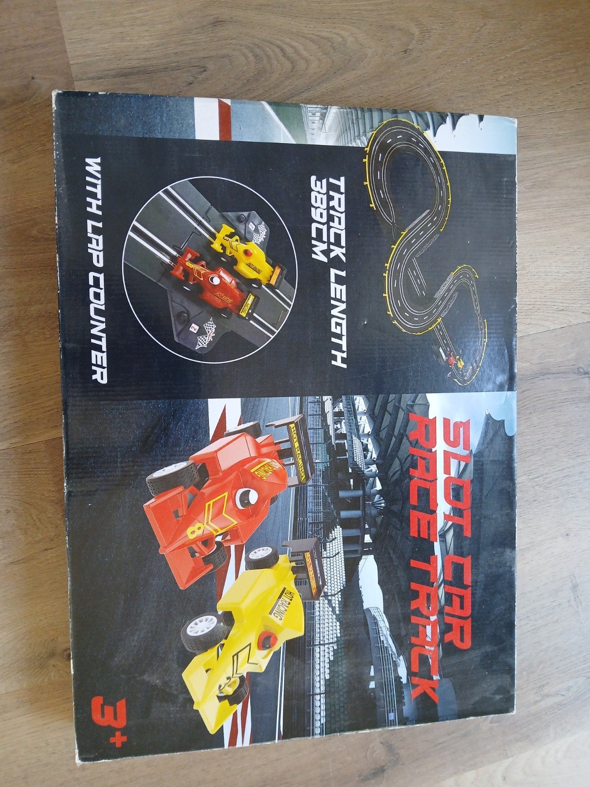 Elektrische Racebaan met 2 auto's, Overige merken, Racebaan, Zelf te bouwen, Ophalen of Verzenden