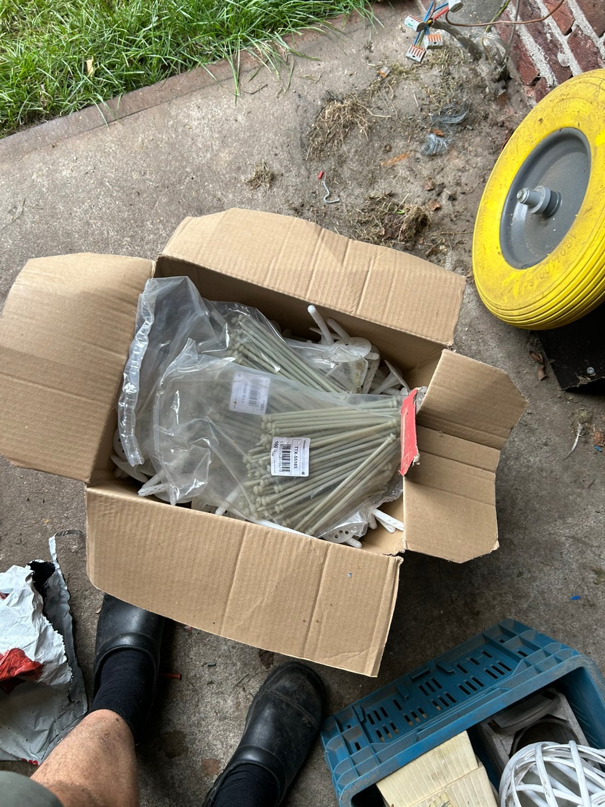 Isolatiepluggen voor 100-150 mm x 10 mm 200x, Ophalen of Verzenden, Nieuw