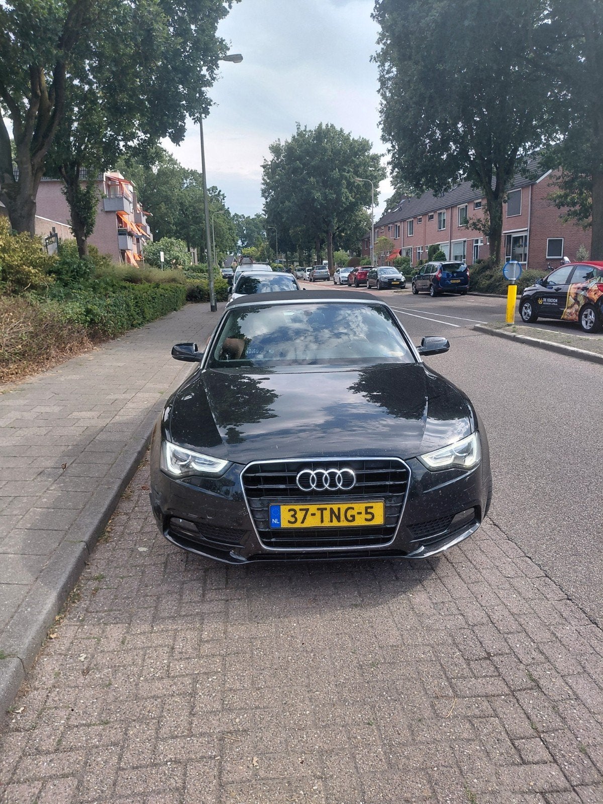 Audi A5 2.0 Tfsi 155KW Cabriolet S-tr 2012 Zwart, Auto's, 4 cilinders, 4 stoelen, Zwart, Origineel Nederlands