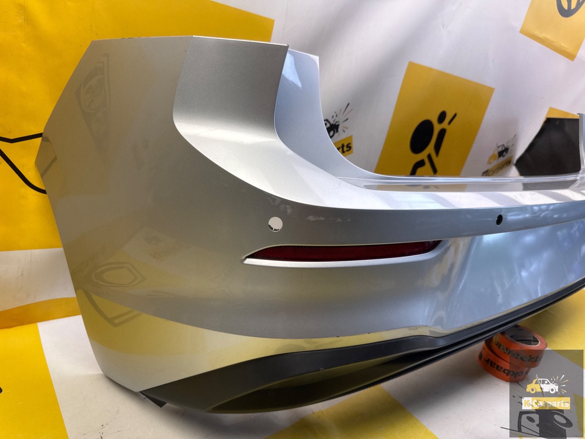 VW Golf 8 VIII Achterbumper 4XPDC 5H6807421C Achterbumper, Auto-onderdelen, Carrosserie en Plaatwerk, Gebruikt, Volkswagen, Volkswagen AG