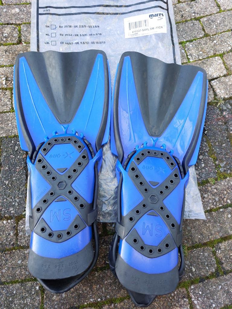 Prima flippers mares x one, maat 35-38, Ophalen