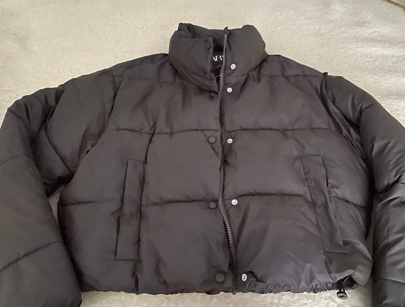 Zara bomber jas maat S, Ophalen of Verzenden, Zo goed als nieuw, Maat 36 (S), Bruin