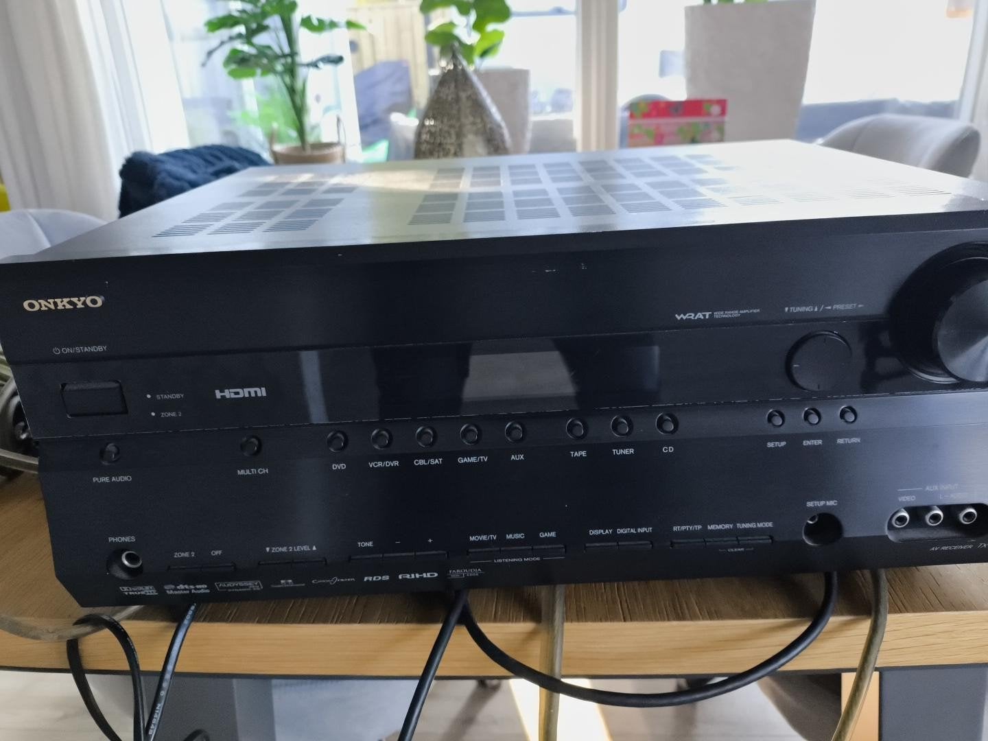Onkyo reciever TX-SR606 ALLEEN OPHALEN, Ophalen, Gebruikt, 120 watt of meer, Onkyo